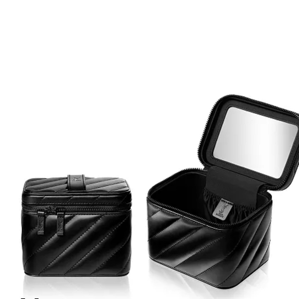 YSL chevron vanity case